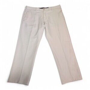 Haggar Men's Tan Dress‎ Pants  Waist 38